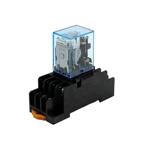 Relé electromagnético MY4NJ de 24V DC de 14 pines con base PYF14A