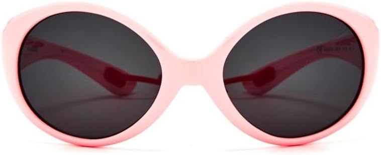 Polaroid Infant And Toddlers Age 0-3, PLD 8010/S Oval, Ivory Pink Sunglasses