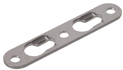 Image of Hillman AnchorWire Steel Zinc Silver Steel Keyhole 20 lb. 2 pk Picture Hanger