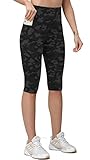MRIGNT Capri Leggings for Women, Knee Length Capris Leggings for Casual Yoga Exercise, Workout Capri