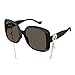 Produktbild Occhiali da sole gucci gg1029sa 005 black brown - 57/19/145