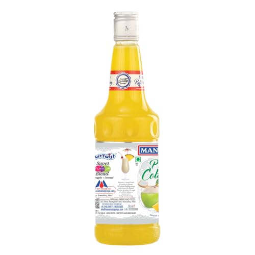Image of Manama Pinacolada Fruit Twist Flavoured Syrup (750ML) Pineapple and Coconut