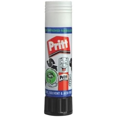Pack Of 1 Original Pritt Stick Glue Large 43 gram Non Toxic Craft School Office Home Cover