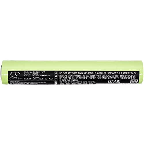 Batterie 1800mAh 75175 75375 pour Peli Black Knight M9 7059 7050
