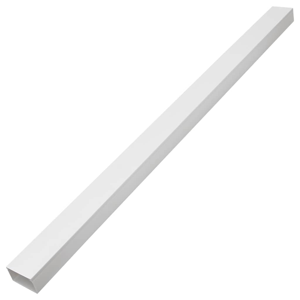 Kabelkanäle Selbstklebend 100x60 mm 10 m PVC,Elektronik,Elektronisches Zubehör,Kabelmanagement,Weiß,9.12 kg-155954