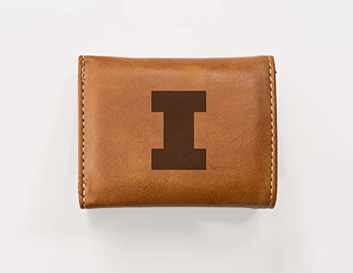 Image of Rico Industries NCAA Laser Engraved Trifold Laser Engraved Tri-Fold Wallet - Men's Accessory