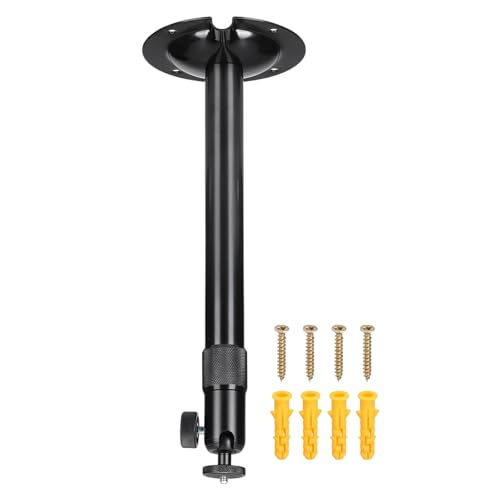 MECCANIXITY �V��ǃv���W�F�N�^�[�}�E���g 1/4�C���`�l�W ���j�o�[�T���v���W�F�N�^�[�}�E���g�u���P�b�g�z���_�[ �ő�13�|���h 360°��]�\ ����28-48cm /11.02-18.9�C���` �z�[���I�t�B�X�p �u���b�N