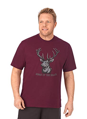 Trigema 637253118 Camiseta, Rojo (Chianti/Melange 639), Large para Hombre Cover