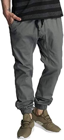 Southpole Men's Basic Stretch Twill Jogger Pants-Reg and Big & Tall Sizes
