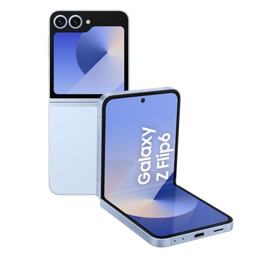 Samsung Celular Galaxy Z Flip 6 Azul Claro 12GB RAM 5125GB, AI, Nacional con Garantía