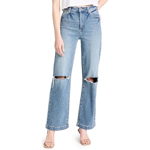 ABRAND Women's 94 High and Wide Jeans, Amara Rcy, Blue, 25 Cover