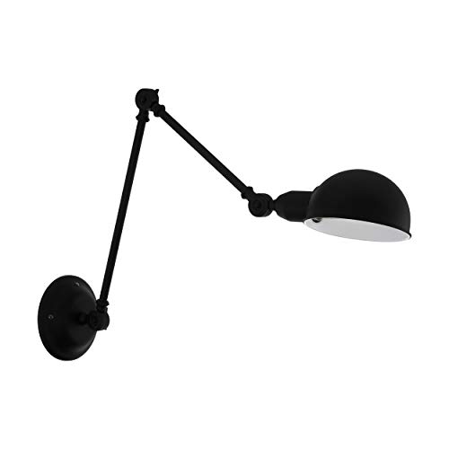 EGLO Wandlampe Exmoor, 1 flammige Wandleuchte Vintage, Industrial, Retro,...
