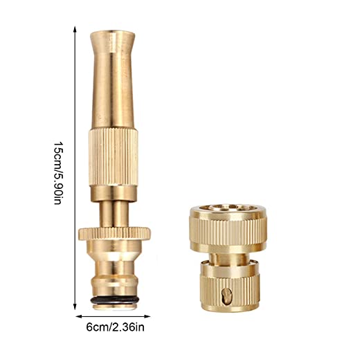 Bocal de mangueira de jardim | Bico pulverizador de mangueira resistente para rega, pulverizador de