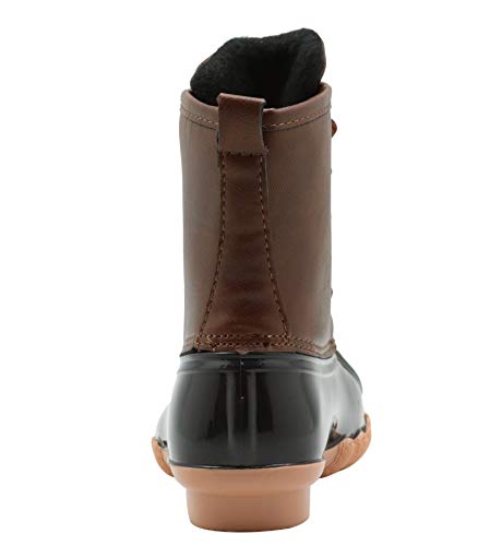 Apakowa Kids Girls Boys Duck Boots Waterproof Rain Boot (Toddler/Little Kid/Big Kid)4