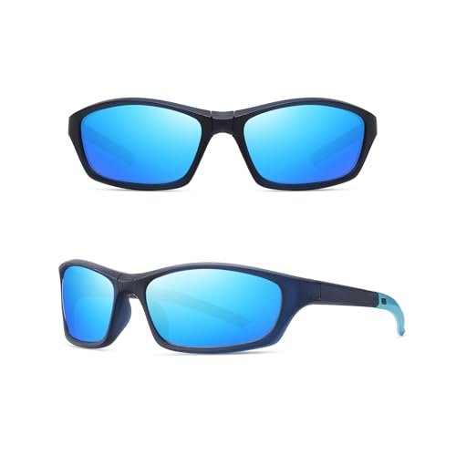 Foldable Polarized Wrap Around Sunglasses For Men - Lightweight Cycling Sports for Fishing Glasses UV Protection2