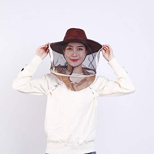 ABOOFAN 9 Stück Anti-Bienenhut-Kopf-Gesichtsschutz, Imker-Schleier, Cowboy-, Bienenhut, Gesichtsbedeckung, Halsschutz… – Bild 8