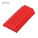 uxcell 20pcs Hot Glue Sticks for Glue Gun 7mm/0.27-inch x 4-inch Mini Hot Melt Adhesive Glue Stick Dark Red