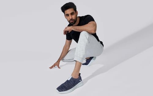 Image of Neeman's Grip Fit Slip Ons for Men | Casual Shoes for Men | Lightweight & Comfortable | Trendy Stylish EVA Sole Shoes | Flexible, Breathable Walking Shoes for Men