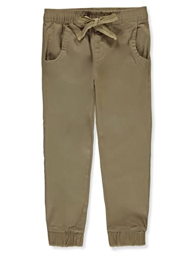 Galaxy Boys' Stretch-Twill Chino Joggers