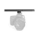 Movo DSE12 Accessory Cold Shoe Metal Extension Bar Bracket - Dual Sided Mounting - for Lights, Monitors, Microphones and More (12")