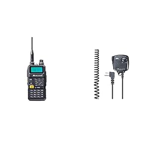 Midland CT590 S Radio Ricetrasmittente Amatoriale Dual Band 128 Canali Memorizzabili – 1 Ricetrasmettitore & Microfono/altoparlante, 2 pin L-CONNECTOR – MA26-XL – Midland C515.05