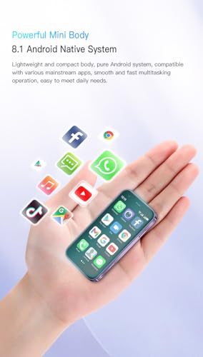 Generic XS15 3G Unlocked Mini Smartphone, Child Phone The World'S Smallest Cell Phone 3.0 Inch Android Mini Phone Quad Core 2G+16G 5.0Mp Dual Sim Unlocked 3G Mobile Small Phone thumb #6