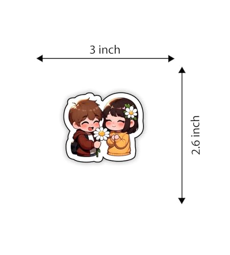 Image of Gift Me Bazar Cute Indian Couple Fridge Magnet for Valentine, Anniversary, Couple and Love Gift and Decoration | Gift for Husband Wife, Boyfriend-Girlfriend
