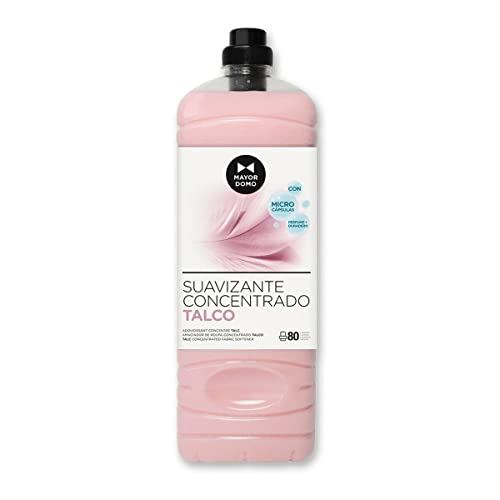 Suavizante concentrado talco microencapsulado Mayordomo (botella de 2 litros)