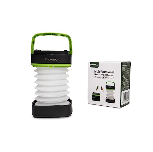 Lámpara de Camping Recargable Plegable Verde