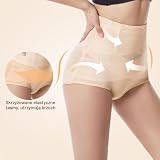 DiULi Shape Unterhose Damen, Shapewear wyszczuplające brzuch, gorsetowe majtki o wysokiej talii, bielizna modelująca sylwetkę, kontrolująca brzuch, figi Shaper dla kobiet (Rozmiar M - Kolor skóry)