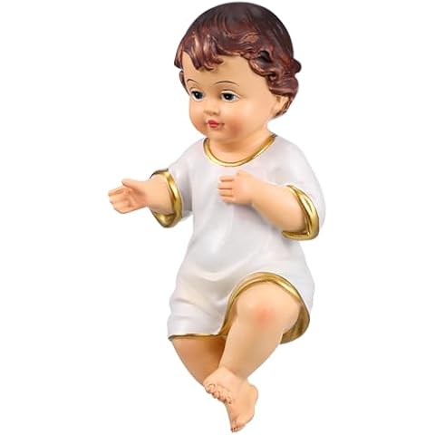 Toddmomy Baby Jesus Resin Figurine Set Cover