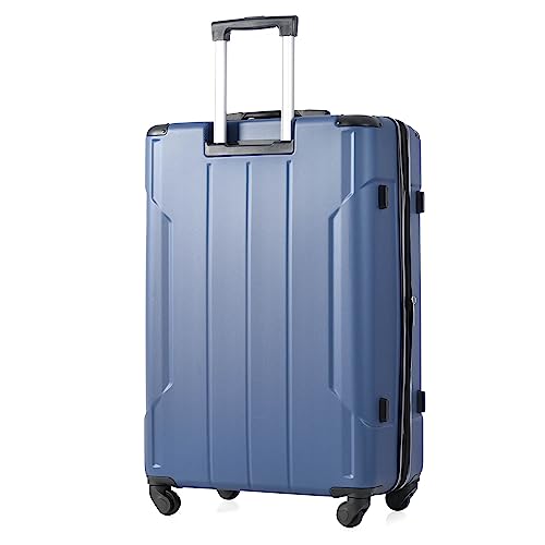Hardshell Suitcase Lightweight,Luggage Sets with Spinner,Suitcase with TSA Lock 20'',Blue
