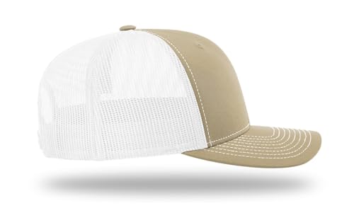 Image of Richardson 112 Trucker Hat - Premium Blank Baseball Cap, Adjustable Snapback Hat - Structured Six Panel Richardson Blank Hats
