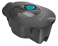 Gardena AquaPrecise, Pipeline Bewässerungssystem für Rasenflächen bis zu 320 m²: solarbetrieben, gleichmäßige Wasserverteilung, für jede Gartenform, Bluetooth, unterirdische Installation (16001-20)