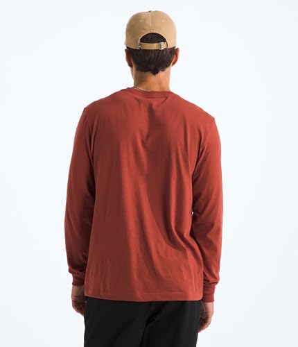 Image of THE NORTH FACE Men's Evolution Simple Dome Long-sleeve Tee | Cotton Shirt With the Classic Logo