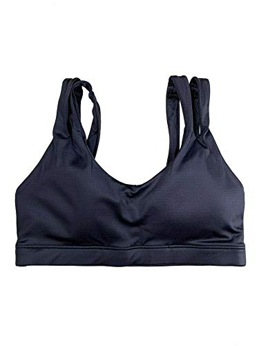 Nike Womens Dri-Fit Indy Shine Light Support Sports Bra Navy CD7121 (X-Small)