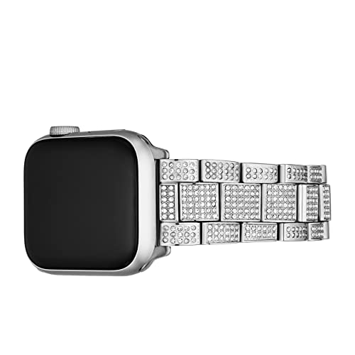 Image of Michael Kors Band for Apple Watch; Stainless Steel Smart Watch Bands for Women; Compatible with Apple Watch 38mm, 40mm, 41mm