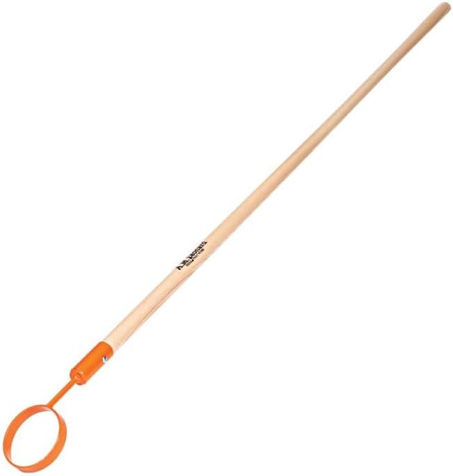 A.M. Leonard Hoop Hoe (4-Inch Diameter Head with 60-Inch Hardwood Handle)