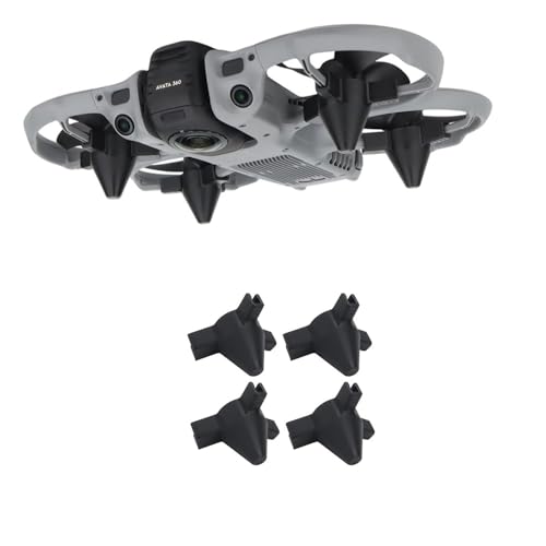 4�� for DJI avata 360�����f�B���O�M�A �������u 20mm �������� ���������u���P�b�g �v���X�`�b�N�� �y�� ���S��s �Փ˖h�~ �h���[���A�N�Z�T���[ (�u���b�N) [���s�A���i]