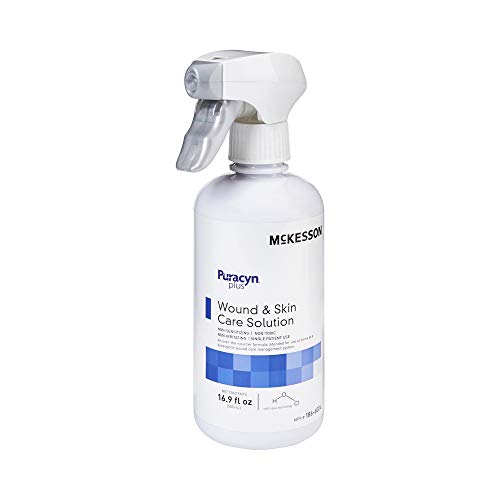McKesson Puracyn Plus Wound Irrigation Solution 16.9 oz. NonSterile Spray Bottle 1 Each 186-6004