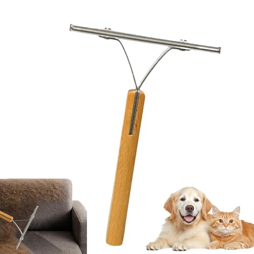 Removedor de pelo para animales | Cepillo de pelusa de acero inoxidable para limpiar | Eliminador de pelo para perros y gatos de sofá - Para sofá, cama, manta, ropa, muebles, alfombra, asiento de