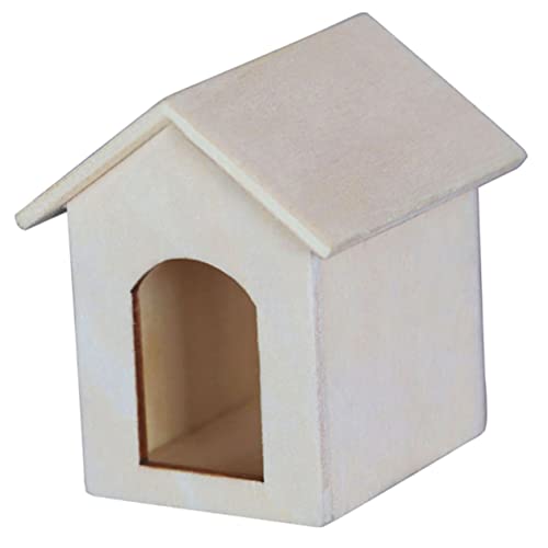 FELTECHELECTR Dollhouse Miniatures 1:12 Scale Mini House Model Wooden Scene Layout Decor for Dollhouse Perfect Present for Boys and Girls