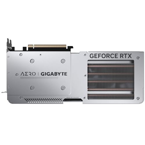 GeForce RTX 4070 SUPER AERO OC - Scheda grafica 2565 MHz, 12 GB GDDR6X 21000 MHz 192-bit di memoria, PCI-E 4.0, 3 DP 1.4, 1 HDMI 2.1a, NVIDIA DLSS 3.5, GV-N407SAERO OC-12GD - Scheda video - Immagine 1