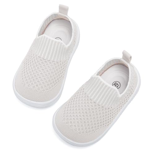 Image of MORENDL Baby Toddler Walking Socks Non-Slip Breathable Unisex Casual Sneakers