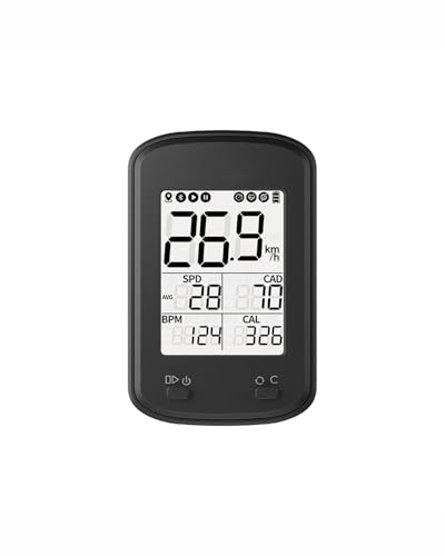 Ciclocomputador Ciclocomputador AOJI con GPS, Velocidad y odómetro para Ciclismo, Compatible con ciclocomputadores CC300/CC400 Ciclocomputador Resistente Agua