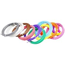 Printing Pen Filament Pcl Low-Temperature Plastic Threads for Drawing Non-Toxic Multi-Color Filament Refills for Creative Art and Craft Projects Random Color