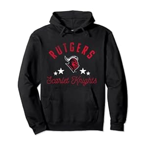 Rutgers University Scarlet Knights Logo Pullover Hoodie