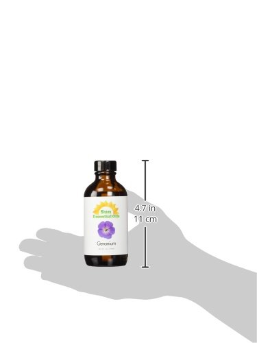 Aceite Esencial de Geranio 4 Fl Oz Sun Essential Oils miniatura 6