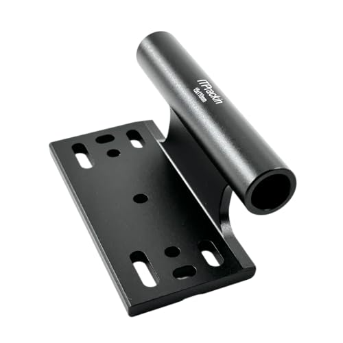 ITPrackin L-Shape Bike Fork Mount Block for 12mm & 15mm Thru-Axle Perfect for Crossbar L-Track or Interior Bike Rack Systems (15x110mm [H40])