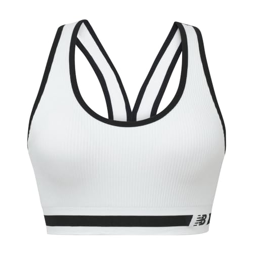 Sujetador deportivo New Balance seamless que elimina rozaduras y dolores de espalda
